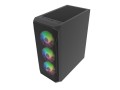 Obudowa Fury SHOBO SH4F RGB ATX Midi Tower z oknem czarna - 1852094