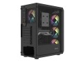 Obudowa Fury SHOBO SH4F RGB ATX Midi Tower z oknem czarna - 1852086