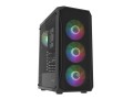 Obudowa Fury SHOBO SH4F RGB ATX Midi Tower z oknem czarna - 2194341