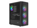 Obudowa Fury SHOBO SH4F RGB ATX Midi Tower z oknem czarna - 1852097