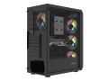 Obudowa Fury SHOBO SH4F RGB ATX Midi Tower z oknem czarna - 2194338