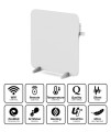 Promiennik podczerwieni Cronos Titanium CR-500TWP 450W z WiFi i pilotem biały - 2104993