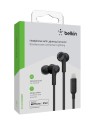 BELKIN SŁUCHAWKI DOUSZNE LIGHTNING, CZARNE - 2112277