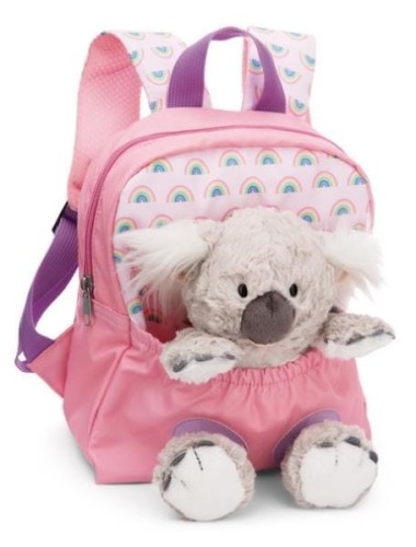 NICI 49841 Plecak 21x26cm różowy + maskotka Koala 25cm - 2113514