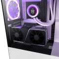 Zestaw nośny NZXT Riser PCIE 4.0 - biały - 2013780
