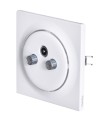 Gniazdko Walli N TV-SAT Outlet FIBARO Walli FGWTFEU-021 - 2128396