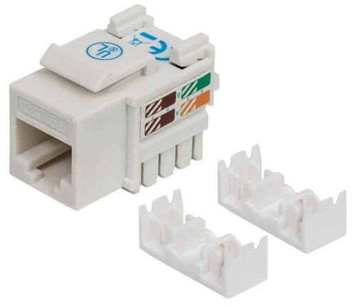 INTELLINET MODUŁ KEYSTONE RJ45 UTP CAT5E BIAŁY PUN - 2131651