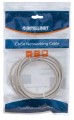 INTELLINET PATCH CORD CAT5E UTP 3M SZARY 100% MIED - 2131734
