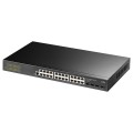 Switch zarządzalny Cudy GS2024S2 24x10/100/1000Mbps 4xSFP - 2133357