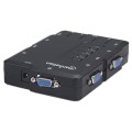 Przełącznik KVM VGA/USB 4x1 4-Portowy z Audio/Mic - 2137719