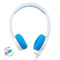 Słuchawki dla dzieci 3+ 85dB z mikrofonem School+ niebieskie - 2165438