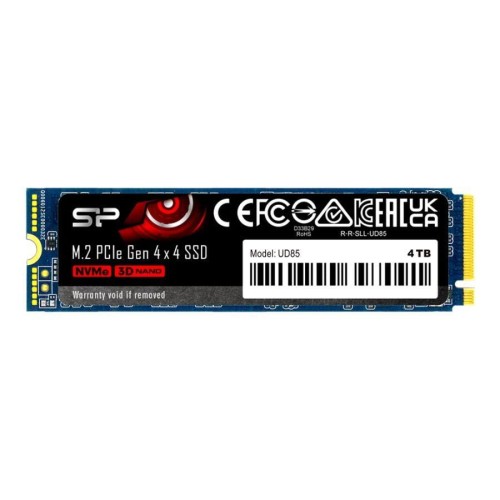 Dysk SSD Silicon Power UD85 4TB M.2 PCIe NVMe Gen4x4 NVMe 1.4 3600/2800 MB/s - 2043273