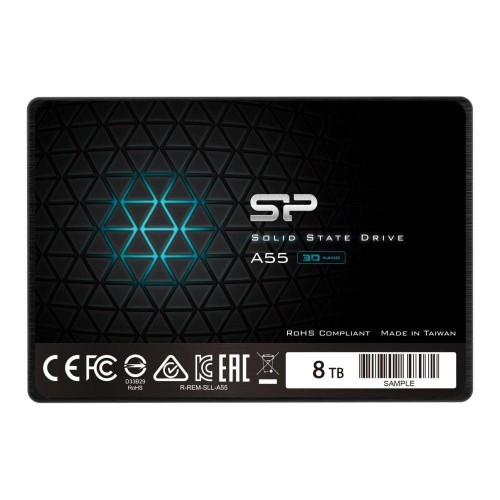 Dysk SSD Silicon Power A55 8TB 2.5" SATA3 (500/450) 3D NAND, 7mm - 2043248