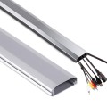 Zestaw 20szt x Listwa maskująca do kabli Maclean MC-693 S 60x20x750mm Aluminium łatwe otwieranie i zamykanie - 1468130