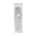Opaski zaciskowe Qoltec wielorazowe/trytytki | 7.2*450mm | Nylon UV | Białe - 1147105