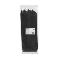 Opaski zaciskowe Qoltec wielorazowe/trytytki | 7.2*300mm | Nylon UV | Czarne - 1147098
