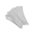 Opaski zaciskowe Qoltec wielorazowe/trytytki | 7.2*250mm | Nylon UV | Białe - 1379805