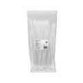 Opaski zaciskowe Qoltec wielorazowe/trytytki | 7.2*250mm | Nylon UV | Białe - 1147097