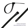 Opaski zaciskowe Qoltec wielorazowe/trytytki | 7.2*200mm | Nylon UV | Czarne - 1379789