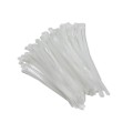 Opaski zaciskowe Qoltec wielorazowe/trytytki | 7.2*200mm | Nylon UV | Białe - 1379795