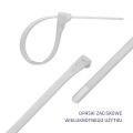 Opaski zaciskowe Qoltec wielorazowe/trytytki | 7.2*150mm | Nylon UV | Białe - 1379784