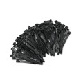Opaski zaciskowe Qoltec wielorazowe/trytytki | 7.2*100mm | Nylon UV | Czarne - 1379770