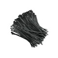 Opaski zaciskowe Qoltec wielorazowe/trytytki | 4.8*200mm | Nylon UV | Czarne - 1379850