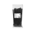 Opaski zaciskowe Qoltec wielorazowe/trytytki | 4.8*200mm | Nylon UV | Czarne - 1147106