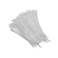 Opaski zaciskowe Qoltec wielorazowe/trytytki | 4.8*200mm | Nylon UV | Białe - 1379855