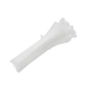 Opaski zaciskowe Qoltec trytytki | 4.8*160mm | Nylon UV | Białe - 1379862
