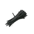 Opaski zaciskowe Qoltec trytytki | 3.6*100mm | Nylon UV | Czarne - 1379867