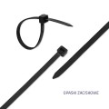 Opaski zaciskowe Qoltec trytytki | 3.6*100mm | Nylon UV | Czarne - 1379869