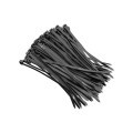 Opaski zaciskowe Qoltec trytytki | 3.6*100mm | Nylon UV | Czarne - 1379870