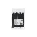 Opaski zaciskowe Qoltec trytytki | 3.6*100mm | Nylon UV | Czarne - 1147110