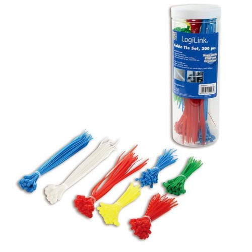 Opaski zaciskowe LogiLink KAB0017 300szt - 682396