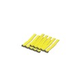 Opaski rzepowe Techly 300 x20mm, 10szt., żółte - 1630099