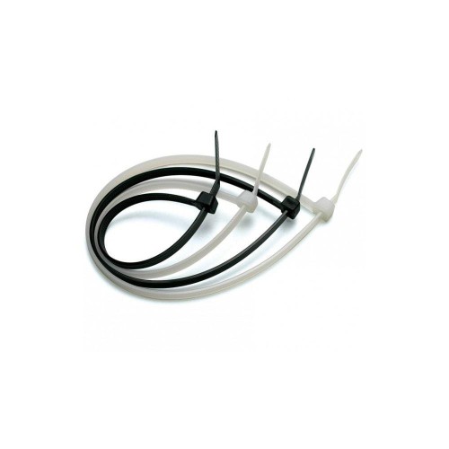 Opaski nylonowe Techly zaciskowe 140x3,5mm, 100 szt., czarne - 1380276