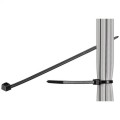 Opaski nylonowe Techly zaciskowe 100x2,5mm, 100 szt., czarne - 683439
