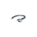 Opaska na kable Techly elastyczna 2,5m/25mm, czarna - 1380267