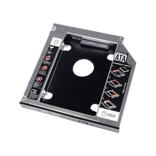 Ramka do dysków twardych Akyga AK-CA-56 HDD 2.5" w miejsce DVD Slim 13mm - 1281326