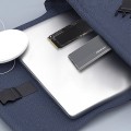 Obudowa/kieszeń Qoltec na dysk SSD M.2 | SATA | NGFF | USB-C | | Super speed 6Gb/s | 2TB | Szary - 2191311