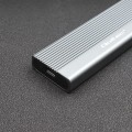 Obudowa/kieszeń Qoltec na dysk SSD M.2 | SATA | NGFF | USB-C | | Super speed 6Gb/s | 2TB | Szary - 2191312