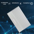 Obudowa/kieszeń Qoltec na dysk SSD HDD 2.5" | SATA | USB 3.0 | Super speed 5Gb/s | 2TB | Srebrny - 2039537
