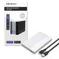 Obudowa/kieszeń Qoltec na dysk SSD HDD 2.5" | SATA | USB 3.0 | Super speed 5Gb/s | 2TB | Srebrny - 2039542