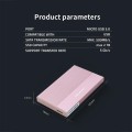 Obudowa/kieszeń Qoltec na dysk SSD HDD 2.5" | SATA | USB 3.0 | Super speed 5Gb/s | 2TB | Różowy - 2039529
