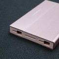 Obudowa/kieszeń Qoltec na dysk SSD HDD 2.5" | SATA | USB 3.0 | Super speed 5Gb/s | 2TB | Różowy - 2039530