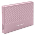 Obudowa/kieszeń Qoltec na dysk SSD HDD 2.5" | SATA | USB 3.0 | Super speed 5Gb/s | 2TB | Różowy - 2039533