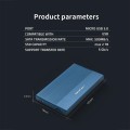 Obudowa/kieszeń Qoltec na dysk SSD HDD 2.5" | SATA | USB 3.0 | Super speed 5Gb/s | 2TB | Niebieski - 2039558