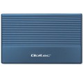 Obudowa/kieszeń Qoltec na dysk SSD HDD 2.5" | SATA | USB 3.0 | Super speed 5Gb/s | 2TB | Niebieski - 2039563