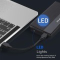 Obudowa/kieszeń Qoltec na dysk SSD HDD 2.5" | SATA | USB 3.0 | Super speed 5Gb/s | 2TB | Czarny - 2039548